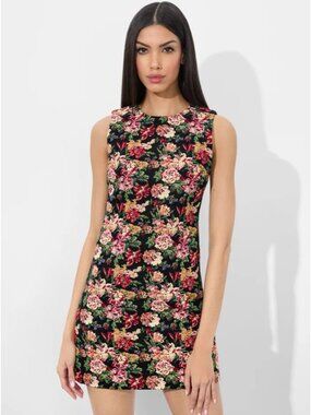 Alice + Olivia Coley Multi Mini Dress 6 New $440